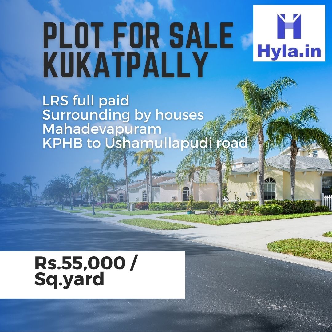 Plot for sale near Kukatpally